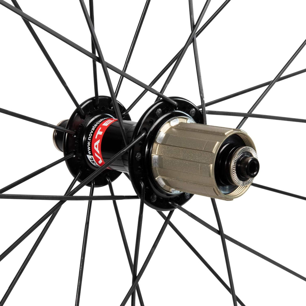 Carbon Road Bike Wheelset Clincher Tubeless Ready Rim Brake 700C 20/24 Holes X7461