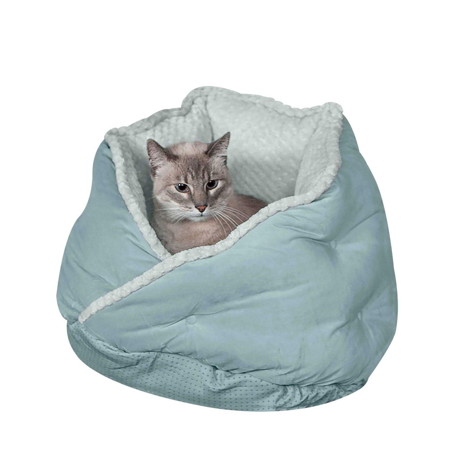 Minky Faux Fur Velvet Calming Hug Bed T31156