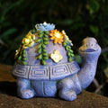 Turtle Statue with LED Lights S210036