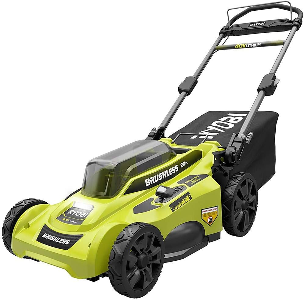 20 in. 40-Volt Cordless Push Lawn Mower D1009