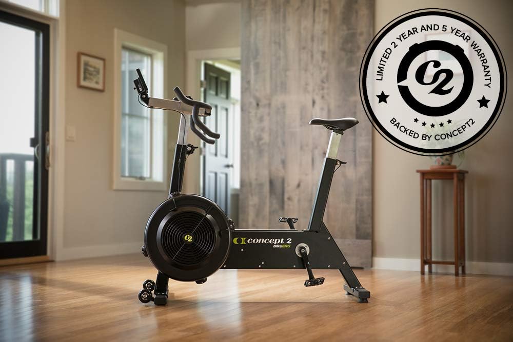 Stationary Exercise Bike with PM5 Monitor and Adjustable Air Resistance R41235