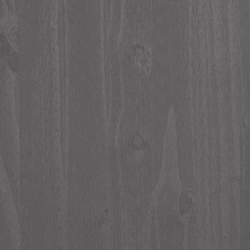 Light Gray Solid Wood Pine Sideboard E634598