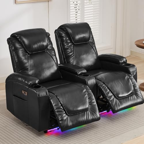 Blue Power Reclining Loveseat Sofa A471260