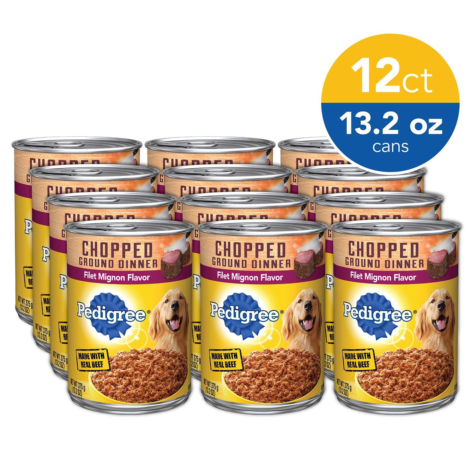 Traditional Ground Dinner With Filet Mignon Canned Dog Food U846