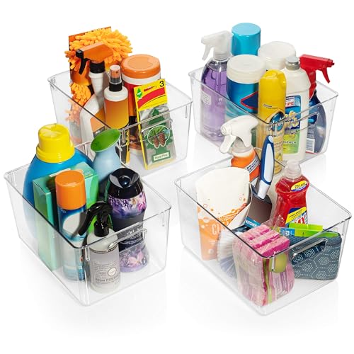 Clear Plastic Storage Bins T4704