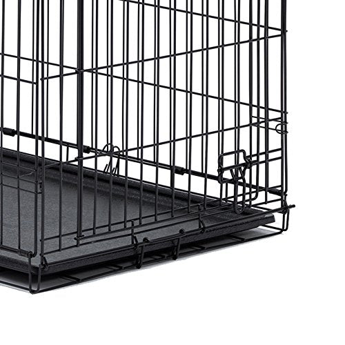 Black Plastic Replacement Pan for 42-inch Dog Crate W212