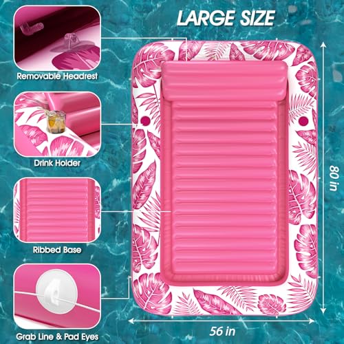 4 in 1 Inflatable Tanning Pool Lounger Float B6690