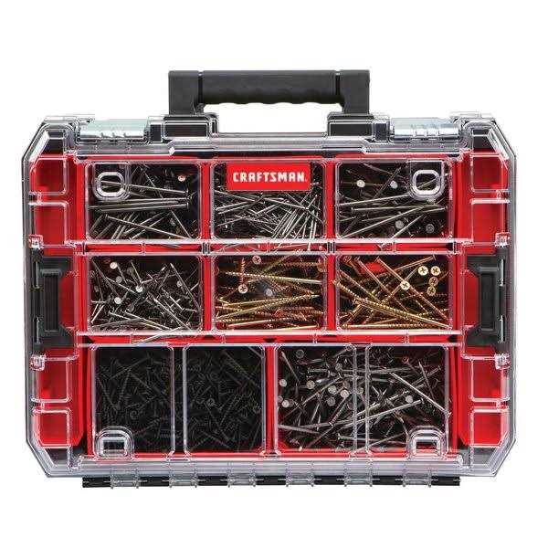 10-Compartment Plastic Small Parts Organizer N4812