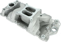 Satin Aluminum Dual Plane Intake for SBC 350 400 T2695