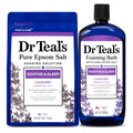 Lavender Epsom Salt Soaking Solution and Foaming Bath Combo Pack E6735