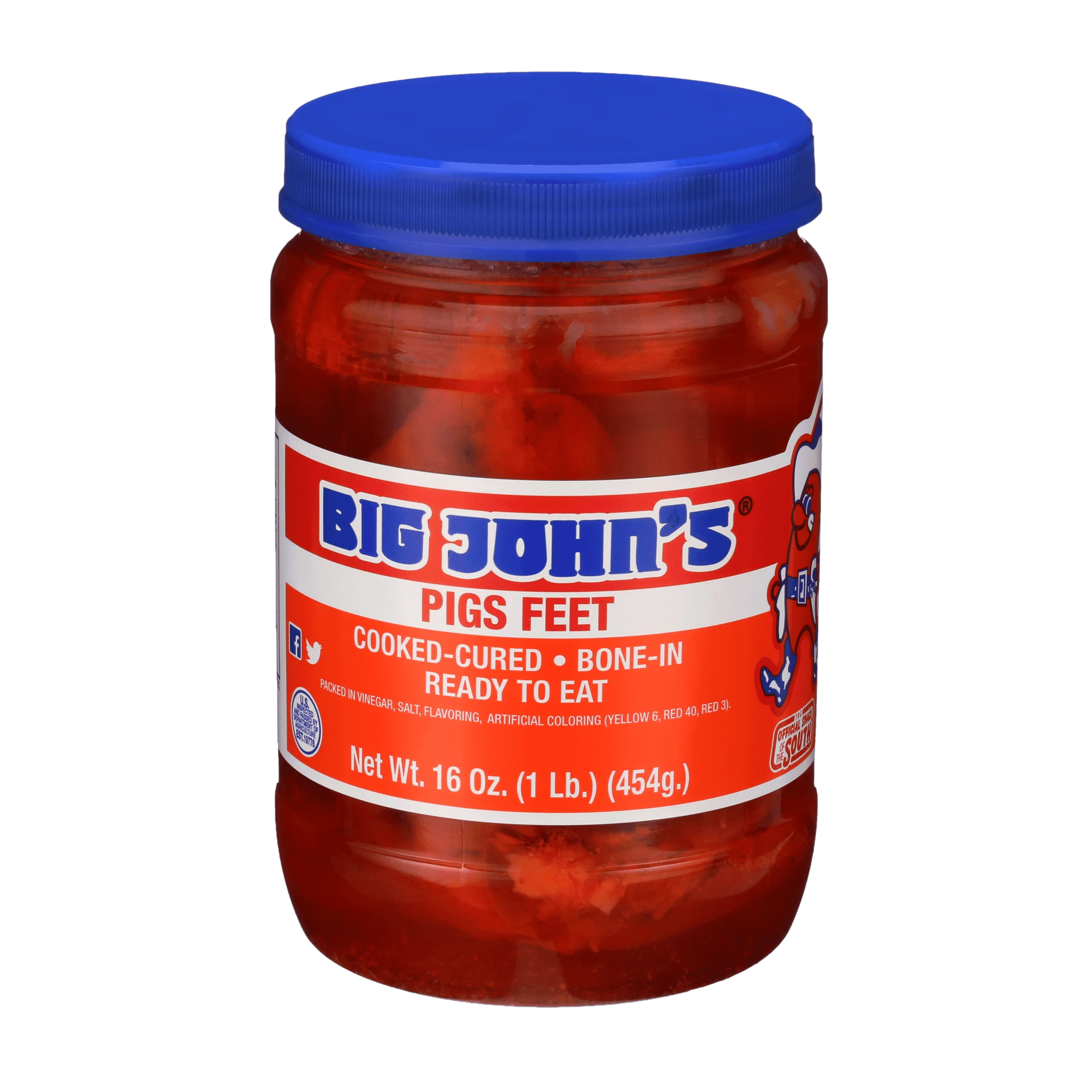 16 oz Pickled Pigs Feet M9056