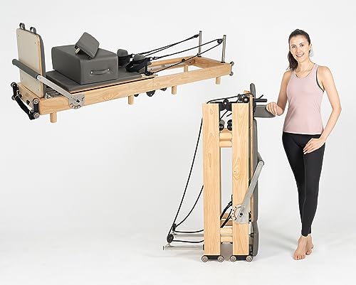 Wood Foldable Pilates Reformer Machine V161