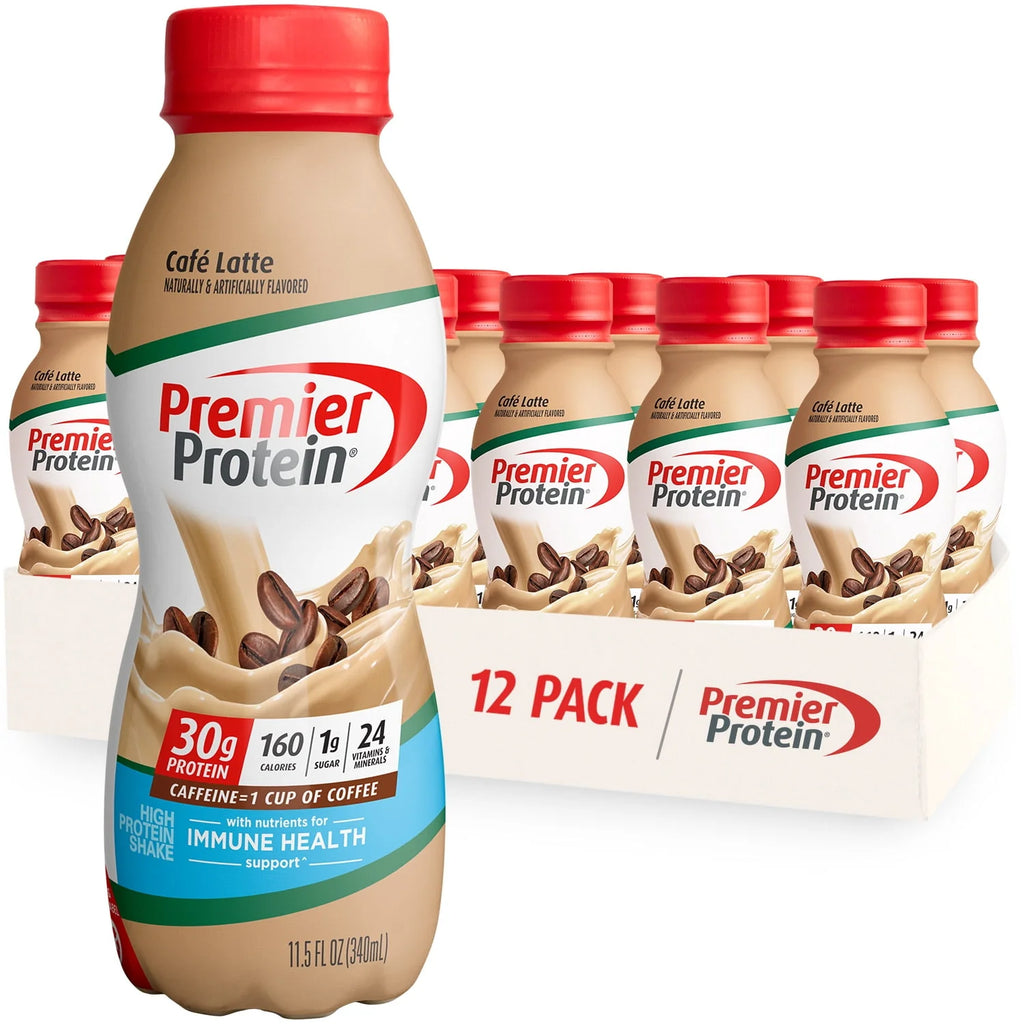 Cafe Latte Protein Shake, 30g Protein, 11.5 fl oz, 12 Ct A777404
