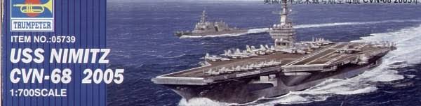 1/700 USS Nimitz CVN-68 Aircraft Carrier 2005 I308