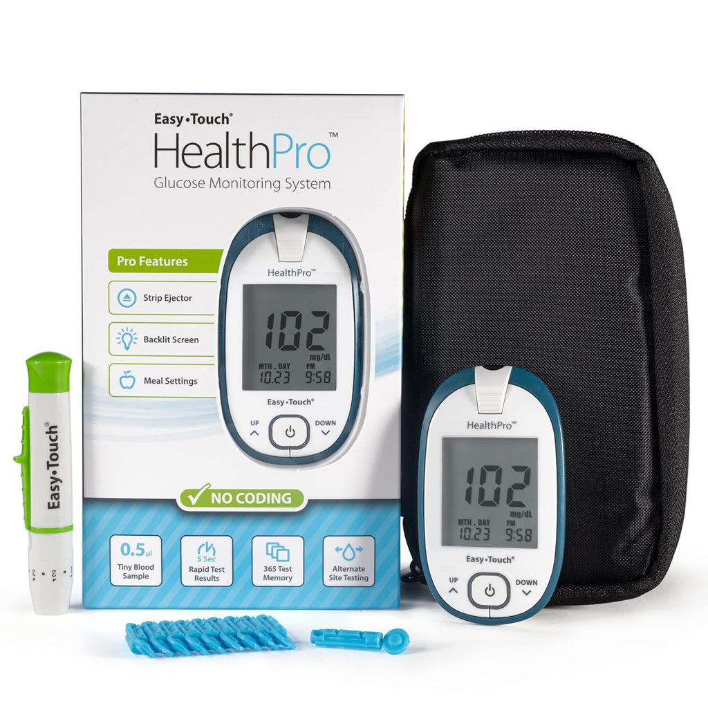 Glucose Monitoring Meter with Lancing Device & 10 Lancets R4251