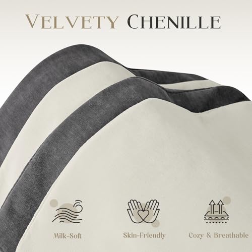 Beige 3-in-1 Convertible Sleeper Sofa Bed with Chenille W765679