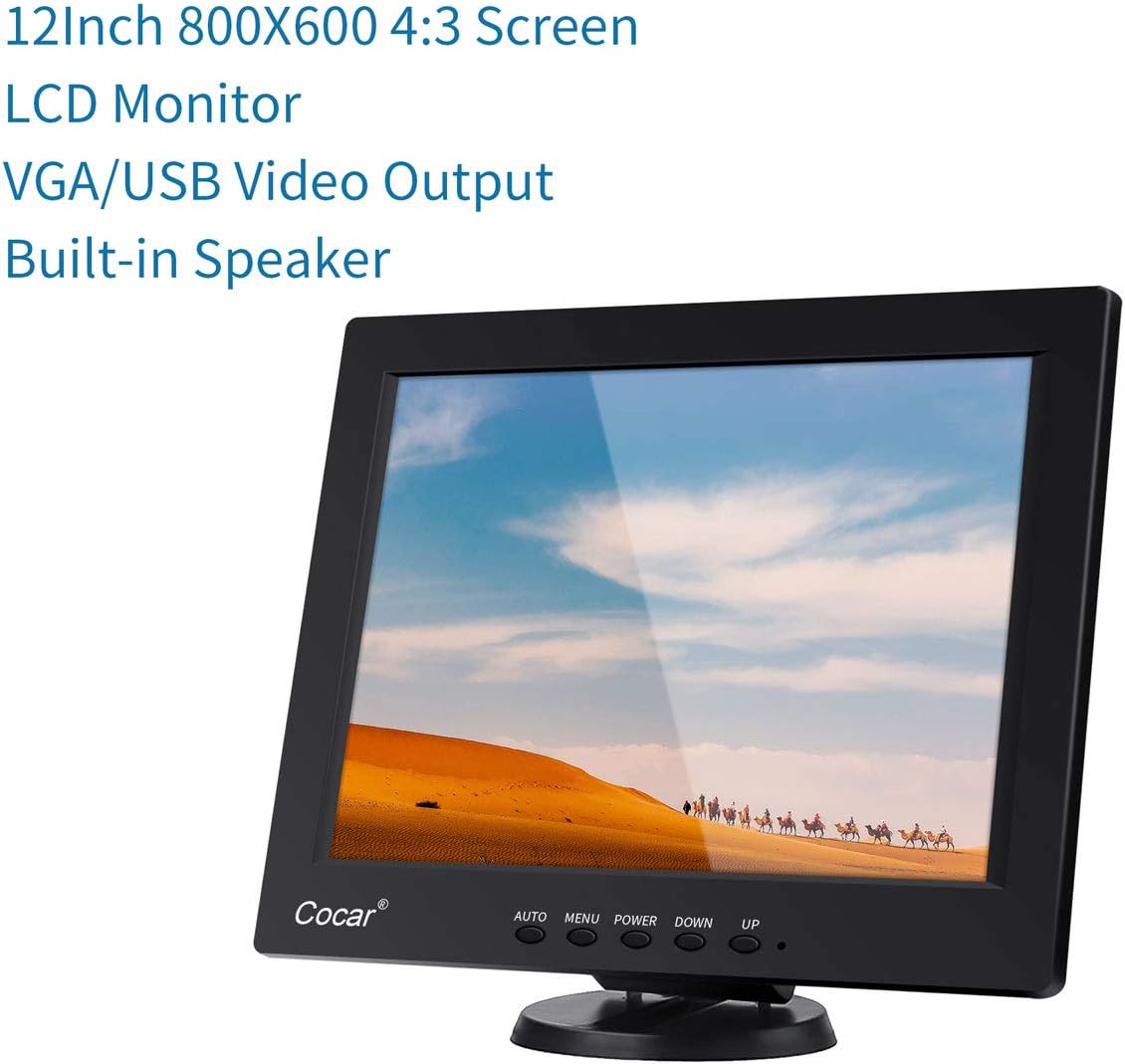 12 Inch LCD Touch Screen Monitor X435