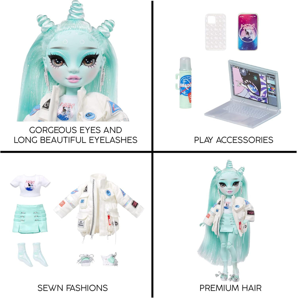 Light Green Fashion Doll with Fashionable Outfit & 10+ Colorful Play Accessories X9632