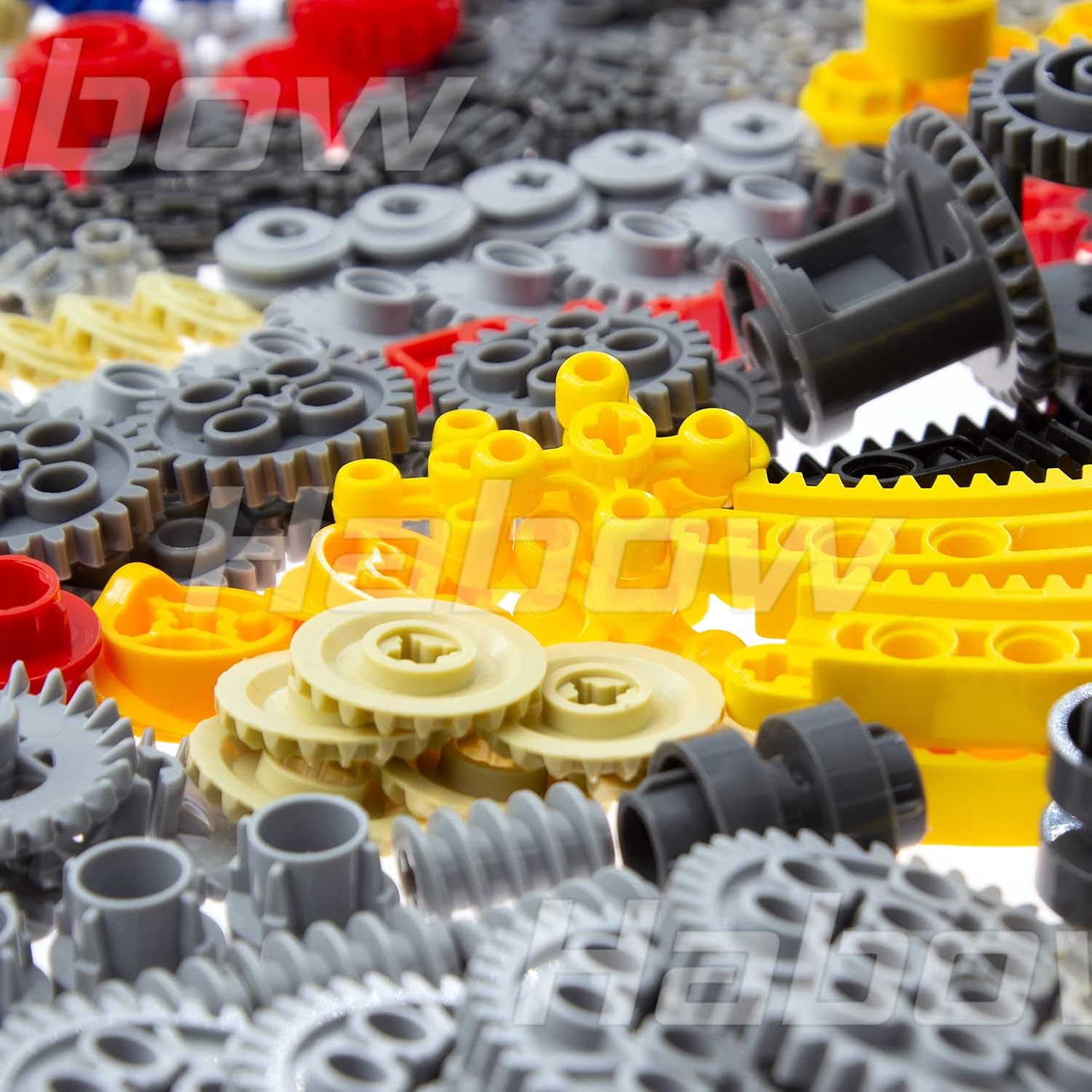 233pcs Technic Gears Axle Pin Connector Cam Worm Cogs Steering Parts Differential Engine Kit G463804