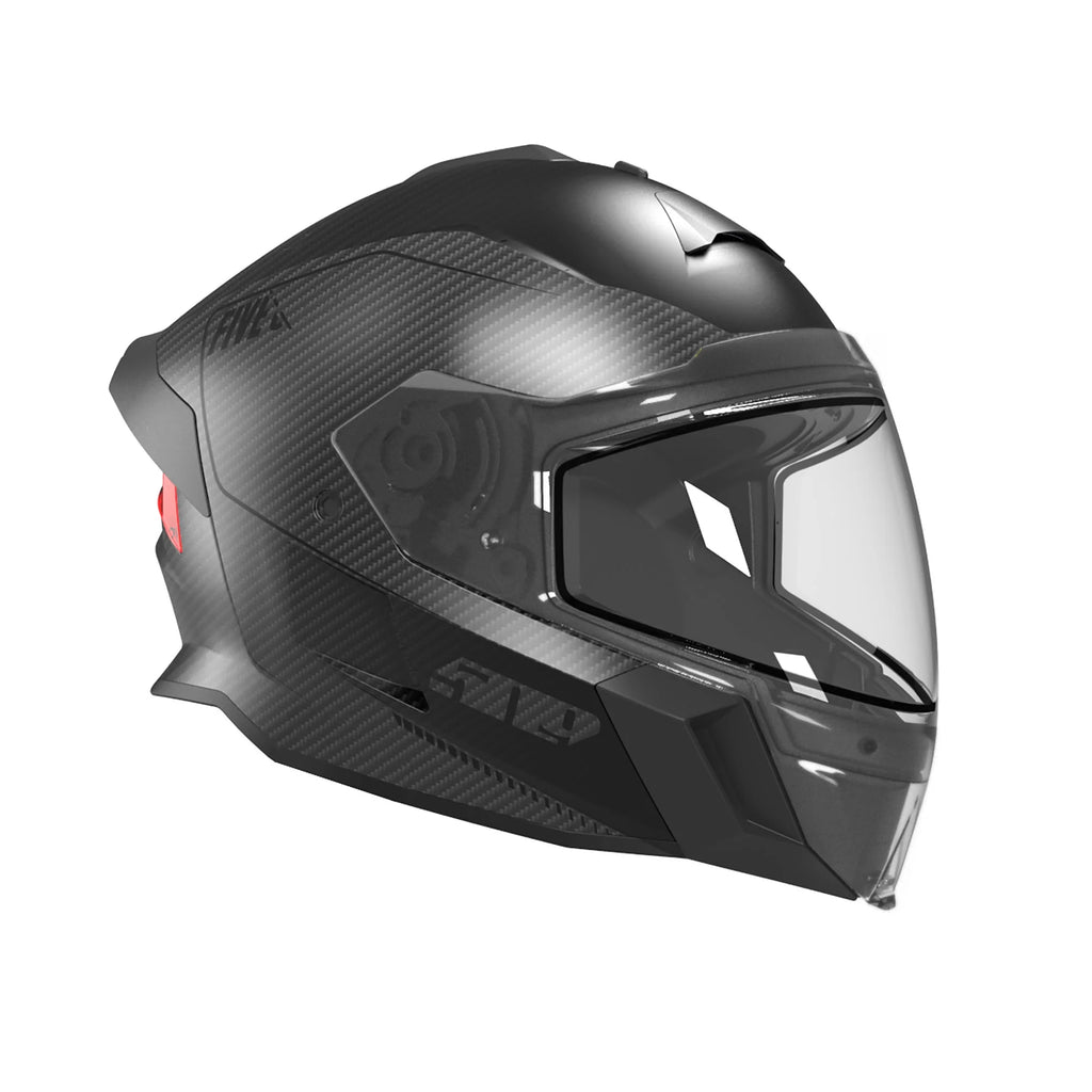 Black Ops Snowmobile Helmet with Heated Visor U947