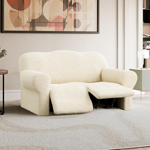 Blue Polyester Recliner Sofa Cover I95356