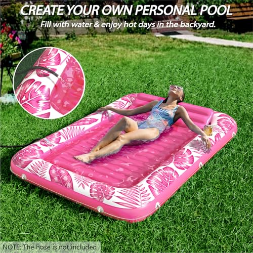 4 in 1 Inflatable Tanning Pool Lounger Float B6690