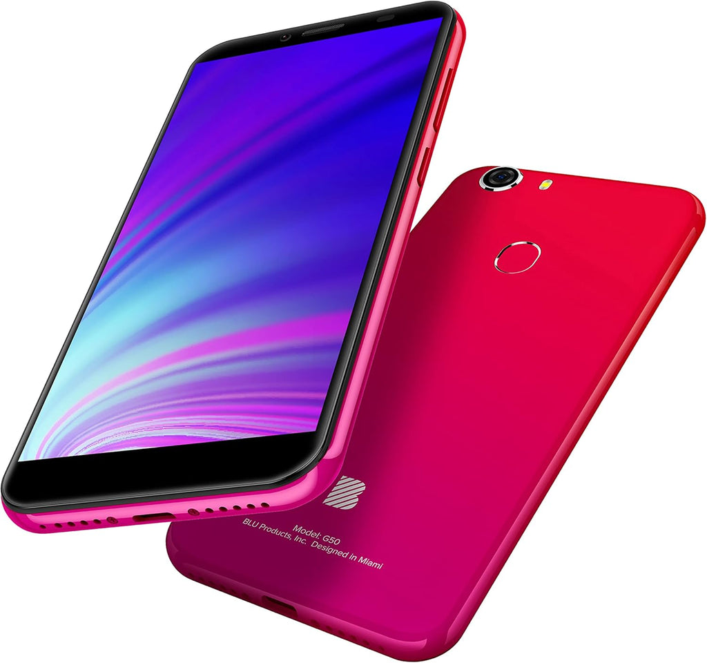 Red 5.5" HD+ Display 32 GB Unlocked Smartphone J273