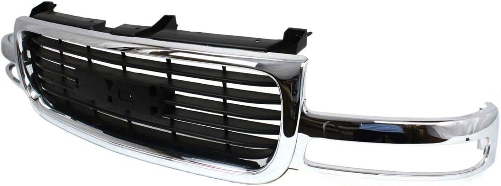 Chrome Shell and Insert Front Grille U1874