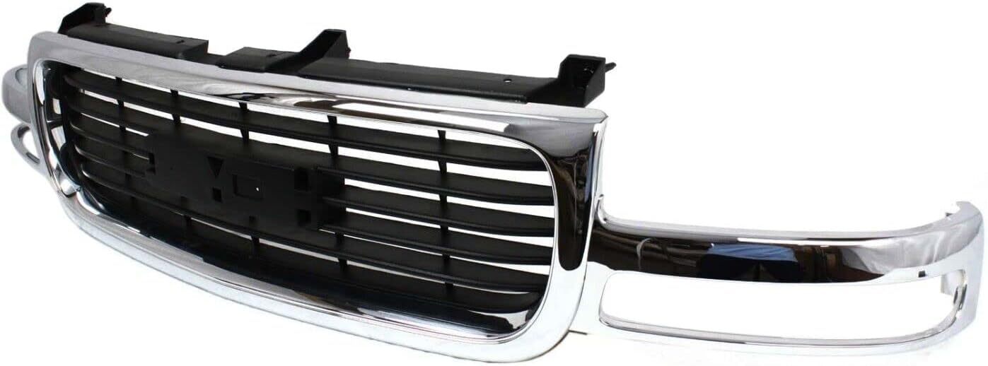 Chrome Shell and Insert Front Grille U1874