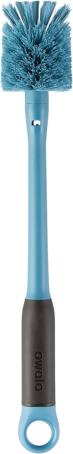 40-oz Insulated Water Bottle Bundle with Cleaning Brush Accessories (Blue/Teal) V782563