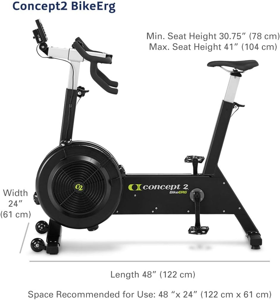 Stationary Exercise Bike with PM5 Monitor and Adjustable Air Resistance R41235