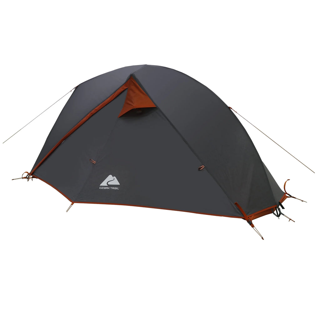 1-Person Lightweight Backpacking Tent, Orange N77958