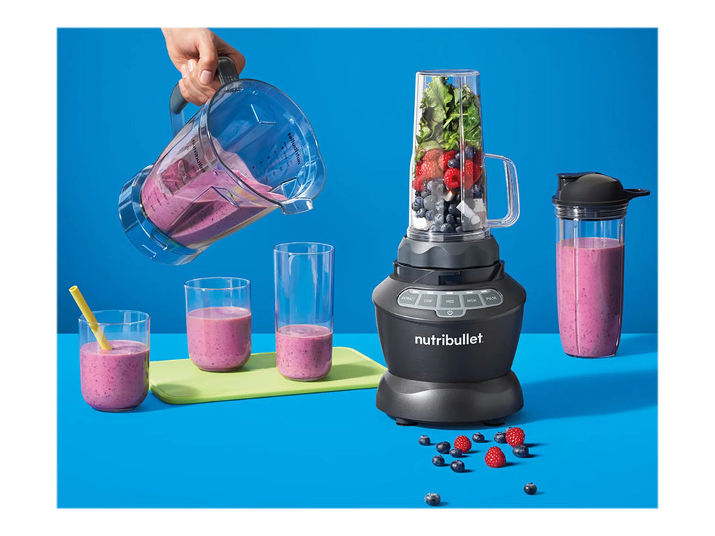 Dark Gray 64 oz. Full-Size Blender Combo S39750