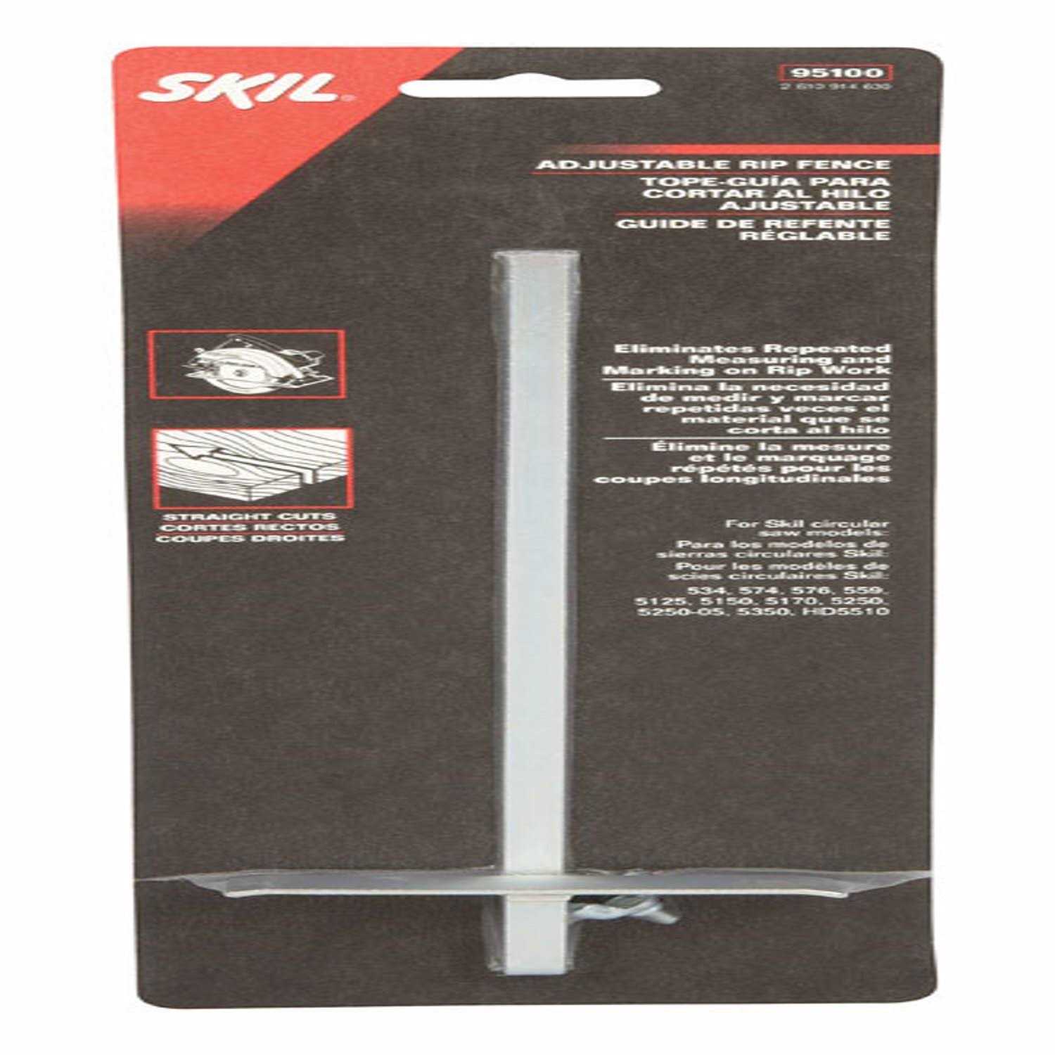 Adjustable Circular Saw Rip Fence O9260