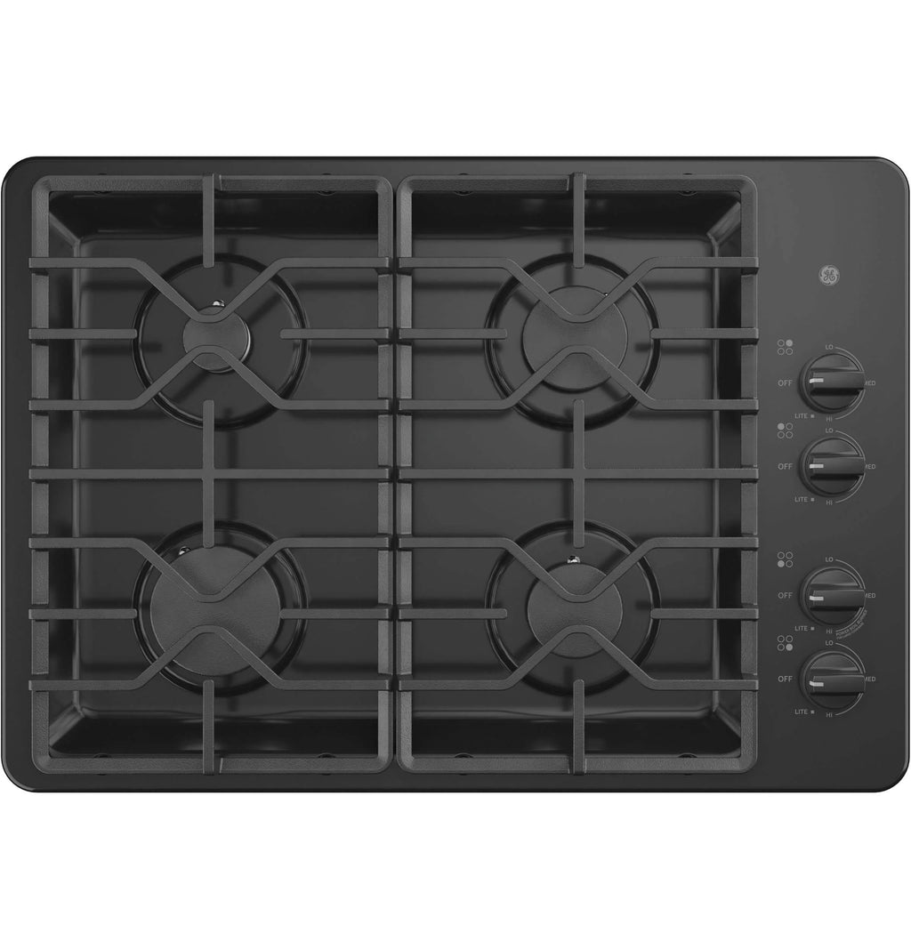 Black 4 Burner Gas Cooktop I3888