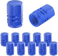 12 PCS Yellow Hexagon Tire Valve Stem Caps N776