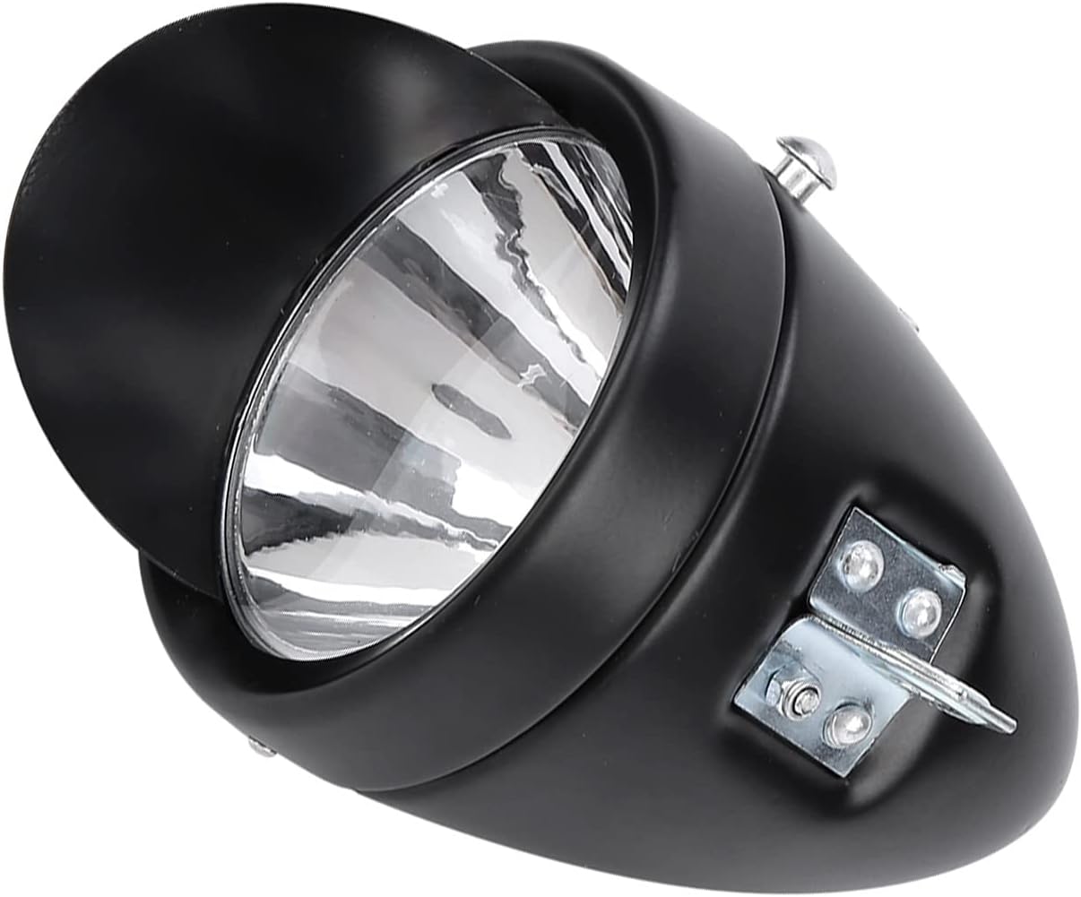 Retro Front Headlight with Visor 7 Led M9351
