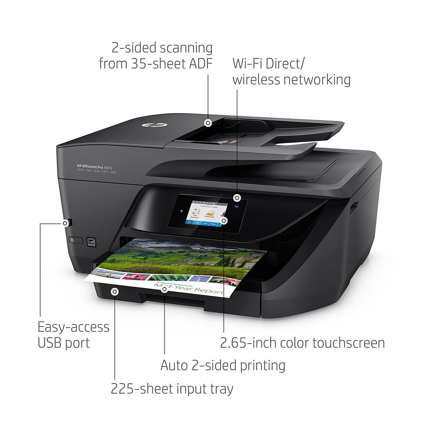 Color Ink-jet Multifunction Printer U974