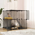 2 Tier Metal Cat Cage J8983
