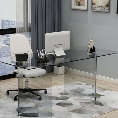 Tempered Glass Computer Desk (220 * 80 * 75cm) I338788