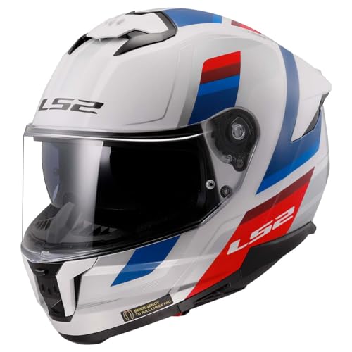 Matte America Gray/Black Full Face Motorcycle Helmet D567