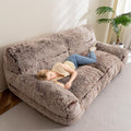Giant Floor Sofa Couch with Foam Chunk Supportive Mat W870