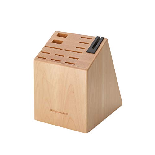 14-Piece High Carbon Stainless Steel Knife Block Set with Sharpener Z472