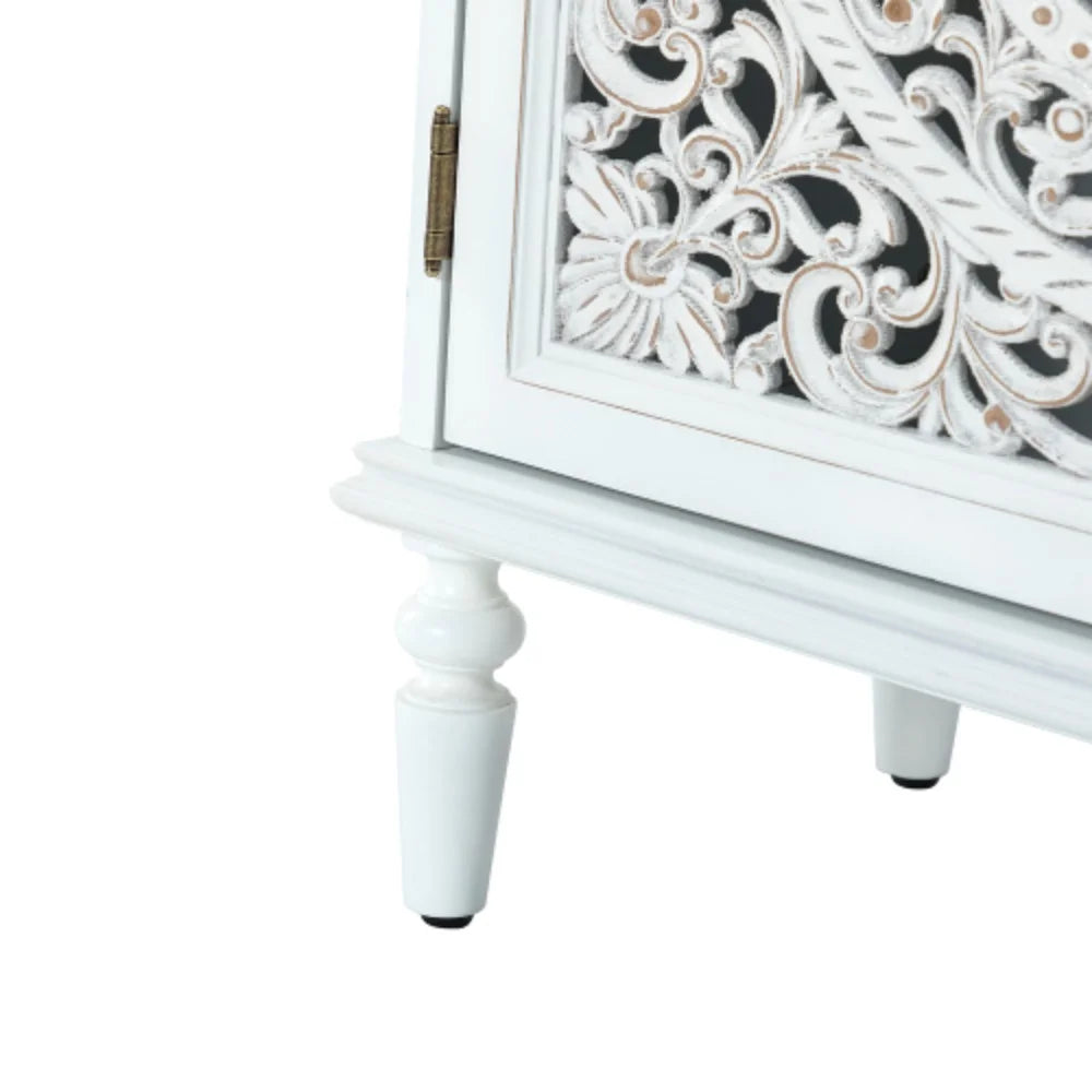 White 2-Door Accent Cabinet C69216