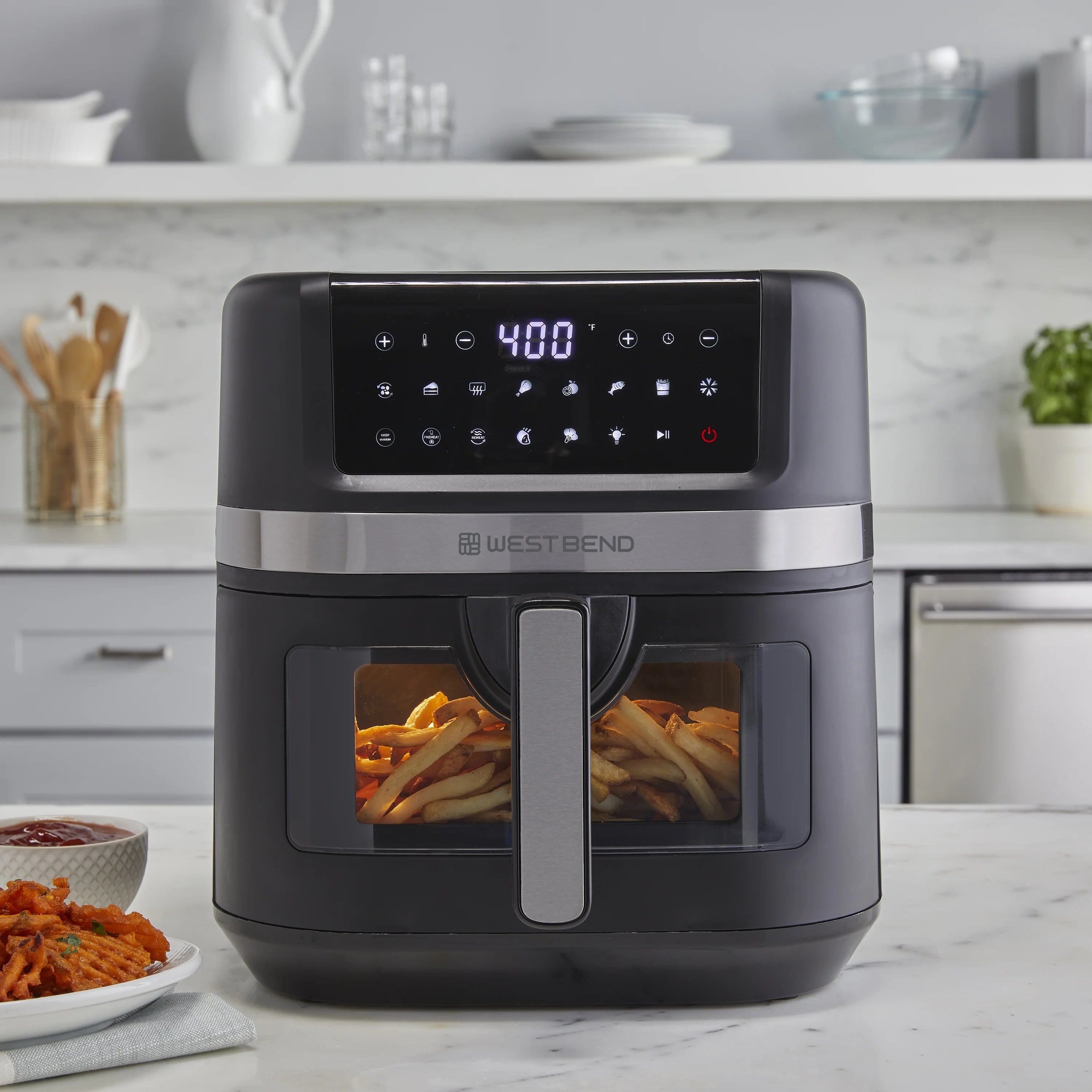 7QT Black Air Fryer V7405