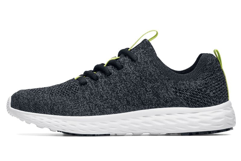Black/Grey Slip Resistant Water Resistant Work Shoes S99843