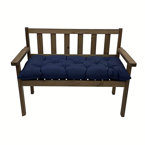 Waterproof Bench Cushion with Ties (47.2*19.7inch, burgundy) G132
