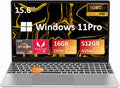 16GB DDR4 RAM 512GB M.2 PCIe NVMe SSD 15.6" FHD IPS LCD Laptop I672793