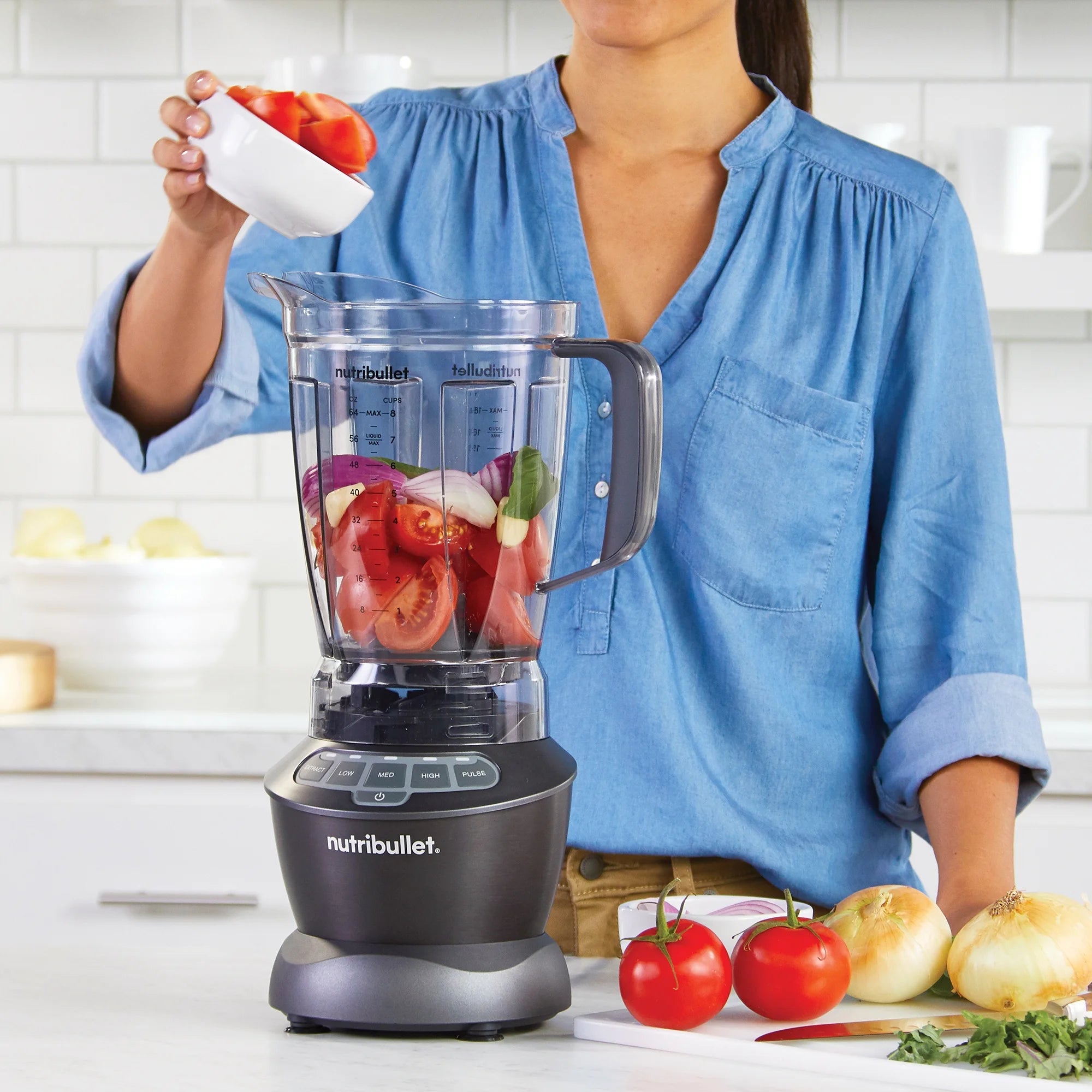 Dark Gray 64 oz. Full-Size Blender Combo S39750