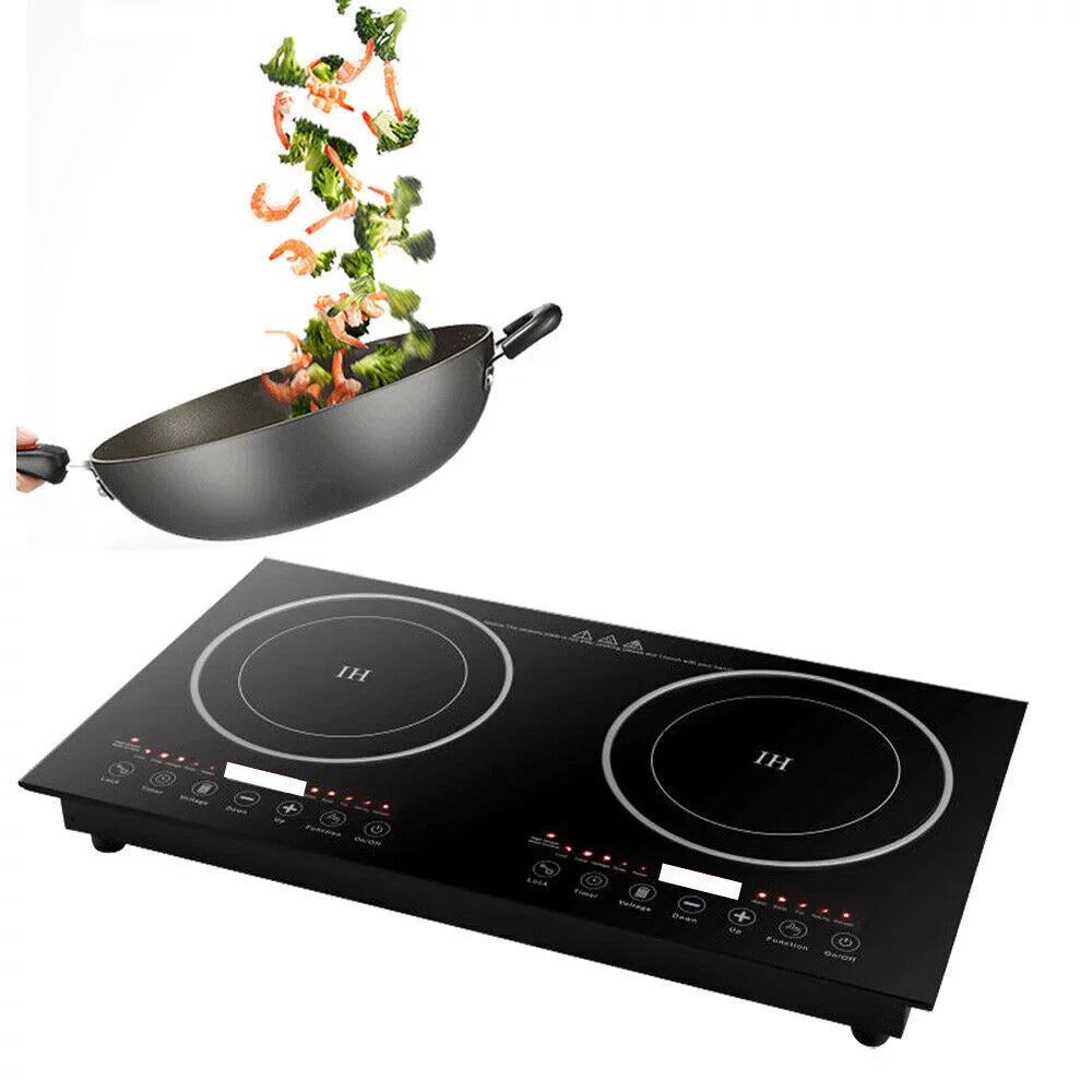 2-Burner Tempered Glass Induction Cooktop U5525